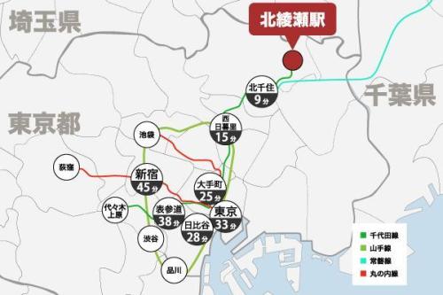 東京メトロ千代田線 北綾瀬駅