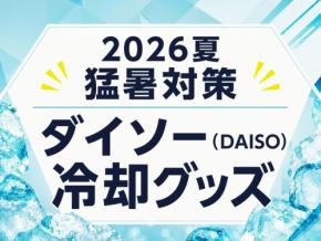 【ダイソーの冷却グッズ2026夏】タオル・スプレー・ネックバンド・ピローなど