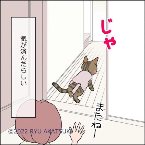 猫　去る　漫画