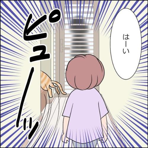 猫　隠れる　漫画