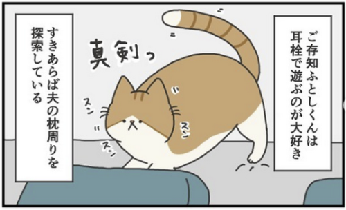 猫 耳栓 漫画