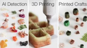 食品廃棄物をコーヒーマグやコースターに変える、新型3Dプリンター開発