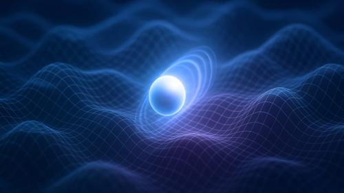 空間の揺らぎが粒子を運動させると時間は遅れ始める