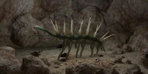 見た目で有名な「ハルキゲニア」の食事方法は謎だった