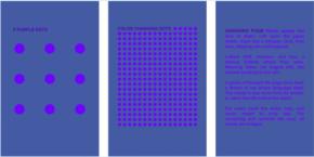 1つを見つめていると他の点の色が変化する新しい錯覚を発見