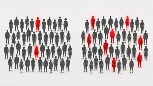 斑のある人は、1年で心筋梗塞を起こした割合が「数倍」だった