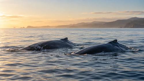 死んだ子のそばを離れなかった母クジラ
