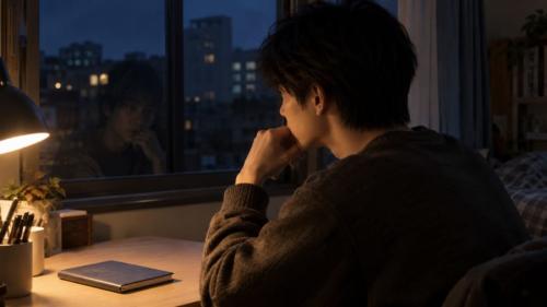 親に心を揺さぶられた若者は、うつになっていたのか？