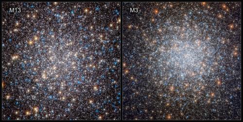 水素を燃やしながらゆっくり年をとる白色矮星を、ハッブル宇宙望遠鏡が見つけたという発表の画像です。