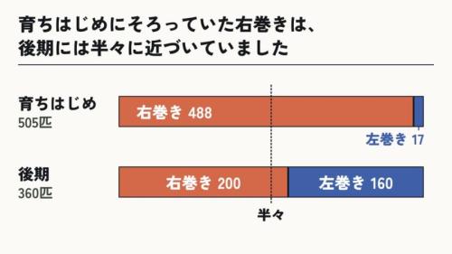 圧倒的な右巻きからの脱却