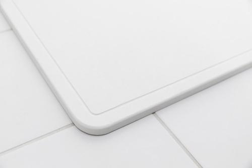 珪藻土バスマットのクローズアップ