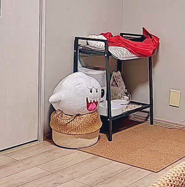 部屋に置かれた小物