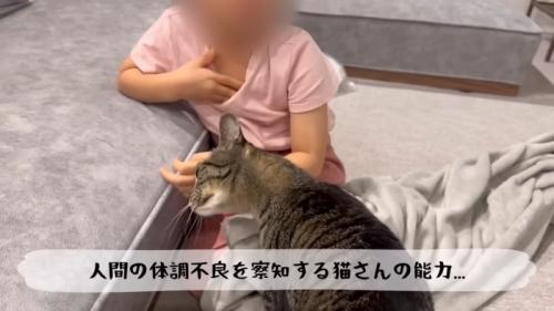 テロップ「人間の体調不良を～」