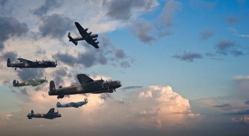 第2次世界大戦当時の英国機