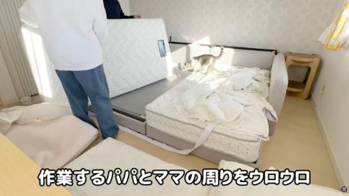 テロップ「作業する～」