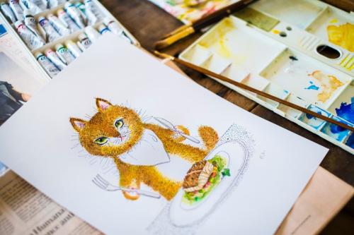 猫のイラスト