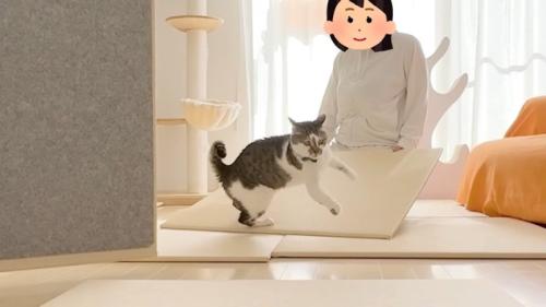 身を翻して