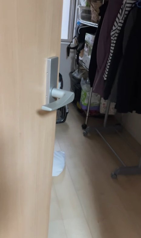 部屋のドア