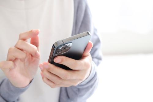 スマホの画面