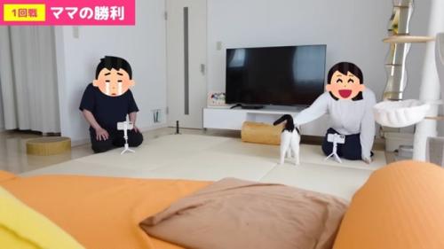 ホルンくんをなでなで