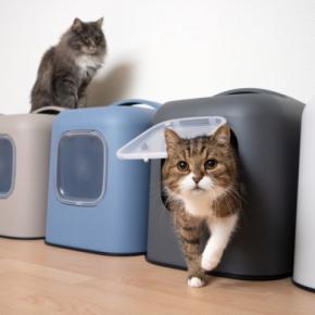 猫用トイレは『カバーあり・なし』どちらを選ぶべき？　それぞれの良し悪しや愛猫に合わせた選び方