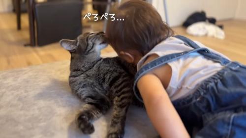 ぺろぺろ…