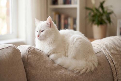 くつろぐ猫