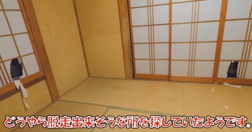 穴のあいた障子2か所