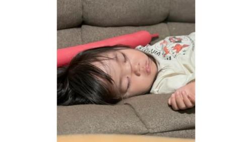 寝ている子ども