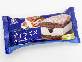 マスカルポーネチーズのリッチなコクが美味♪ファミマの『ティラミスケーキサンドアイス』