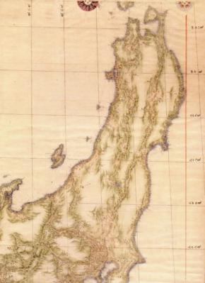 領土・主権展示館で英国伊能小図を展示 世界の地図づくりに影響した一枚に触れる