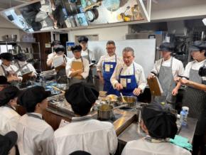 「最高のチームを作る」学生たちの未来につながる学び。三幸学園で行われたイタリア料理特別講座