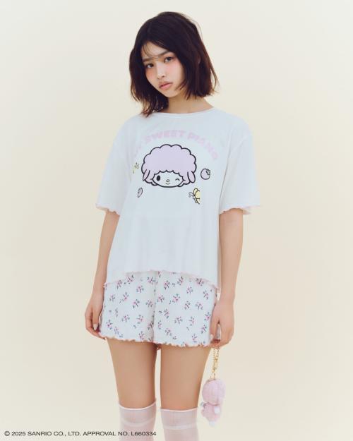 「サンリオ マイメロディ×SNIDEL HOME」Tシャツ