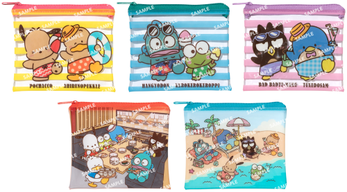 「サンリオ×スシロー」コラボ限定クリアポーチ