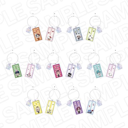「カリスマ×サンリオ」ポップアップショップ ラメワイヤー両面キーホルダー vol.2