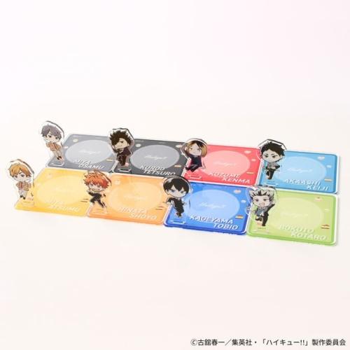 「ハイキュー×Cake.jp」アクリルスタンド付きコースター