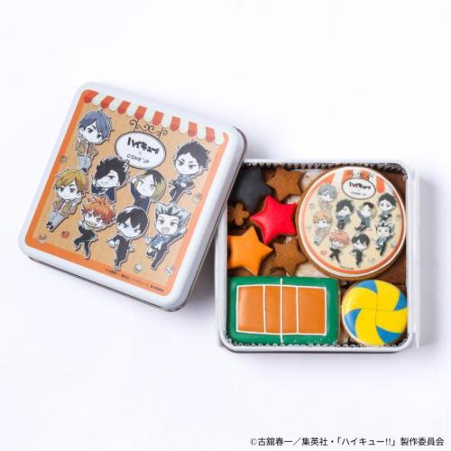 「ハイキュー×Cake.jp」クッキー缶