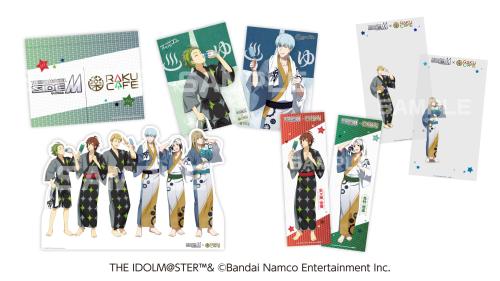 「アイドルマスター SideM×RAKUCAFE」コラボ装飾