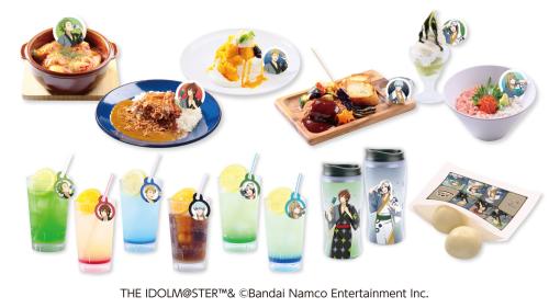 「アイドルマスター SideM×RAKUCAFE」コラボメニュー
