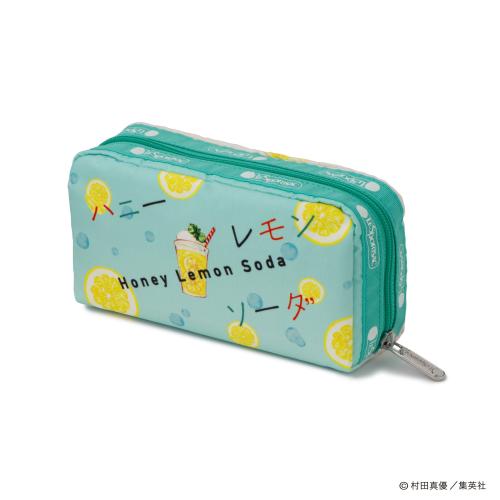 「りぼん×レスポートサック」『ハニーレモンソーダ』コレクション Rectangular Cosmetic