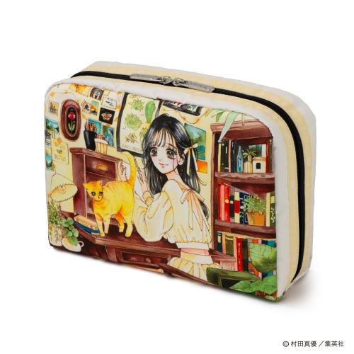 「りぼん×レスポートサック」『ハニーレモンソーダ』コレクション Extra Large Rectangular Cosmetic