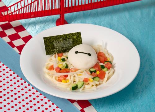 「ベイマックス」OH MY CAFE 冷製カラフルうどん