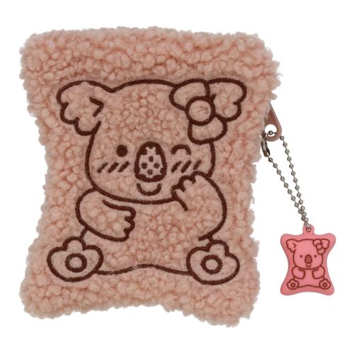 「コアラのマーチ×粧美堂」ボアポーチ（Bタイプ） 