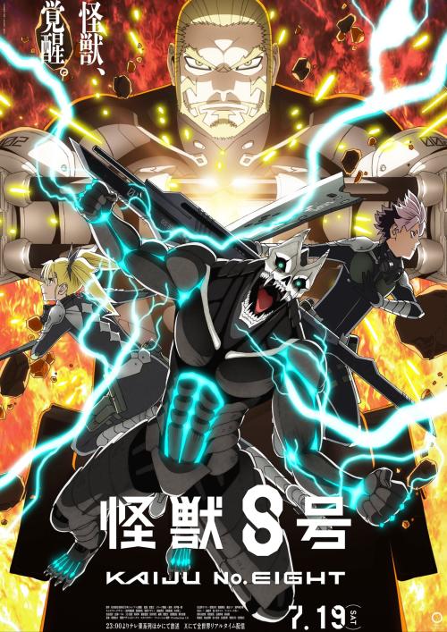 2025年夏アニメ視聴継続ランキング第4位：怪獣8号 第2期