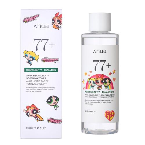 「パワーパフガールズ×PLAZA」Anua スキンケアライン