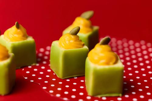 サンリオ「ハローキティのわくわくスイーツパーティー」かぼちゃのムース