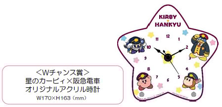 「星のカービィ×阪急電鉄」スタンプラリーWチャンス賞