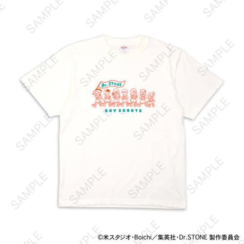 『Dr.STONE』×水沢石鹸さん コラボグッズ クルーネックTシャツA