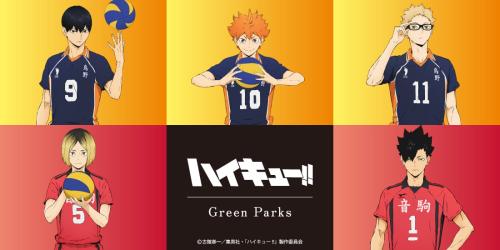 「ハイキュー!!×Green Parks」