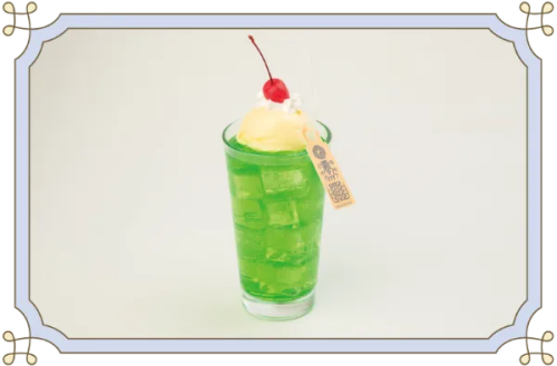 「カードキャプターさくら cafe ~さくらと知世のティーパーティー~」小狼のメロンクリームソーダ
